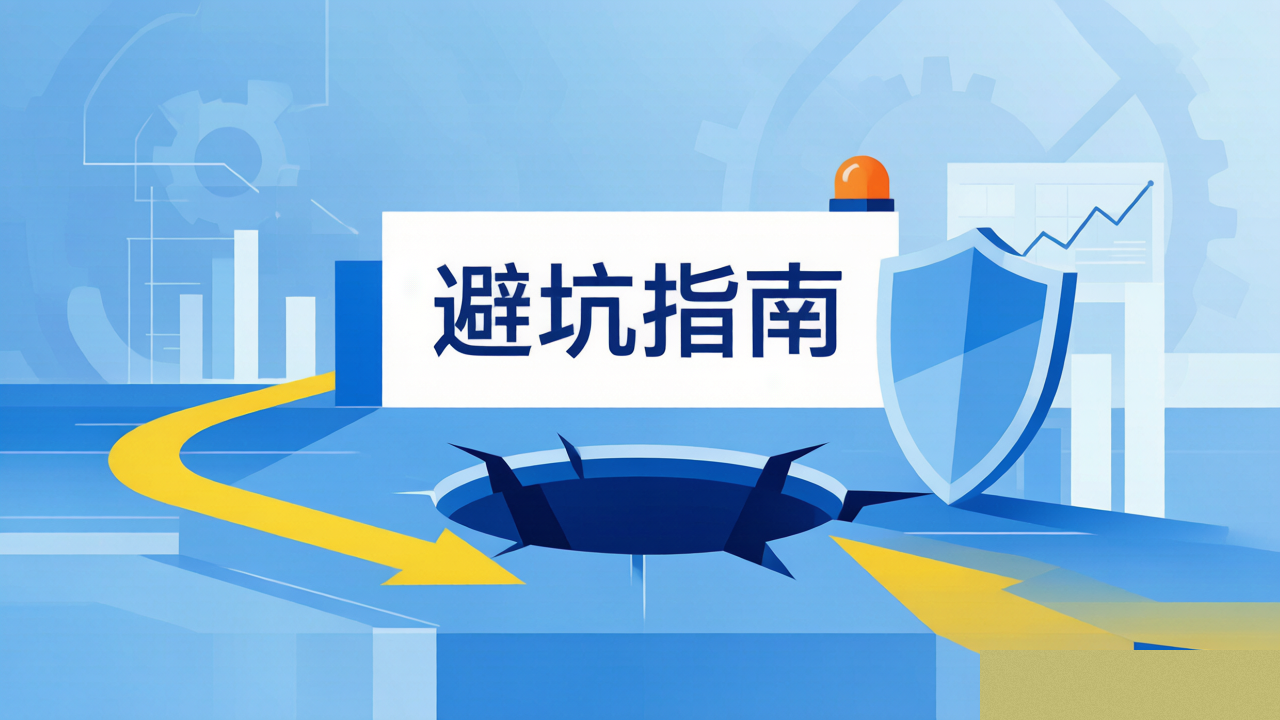 财务选型人踩坑避坑与安全路径
